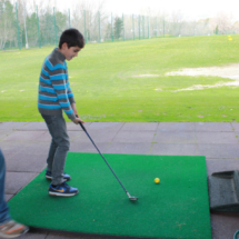Jugamos al golf con los niños en el Club Puerta de Hierro de Madrid