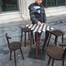 La Alhóndiga de Bilbao: ajedrez