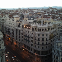Vistas de Madrid desde la terraza del Círculo de Bellas Artes