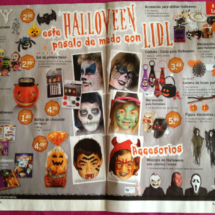 Catálogo de Halloween 2013 en Lidl