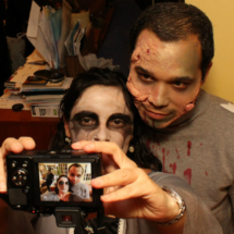Maquillajes para Halloween: zombis