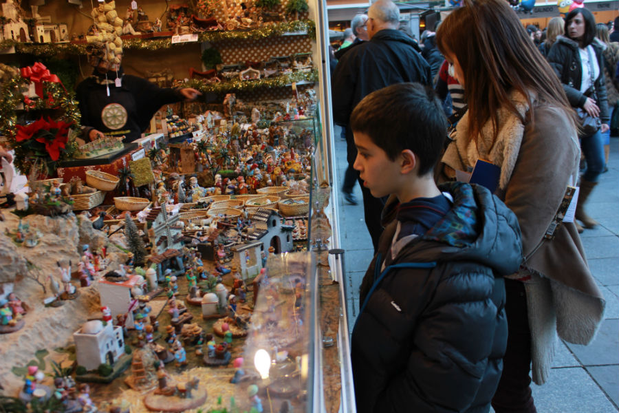 Visitamos el mercado navideño de Granada