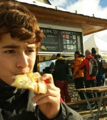 Comienzo pizza en Grand Valira, Andorra
