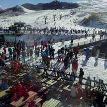 Vista de la estación de esquí de Formigal