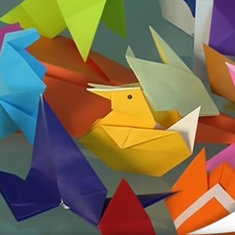 5 figuras fáciles de papiroflexia y origami para hacer con niños