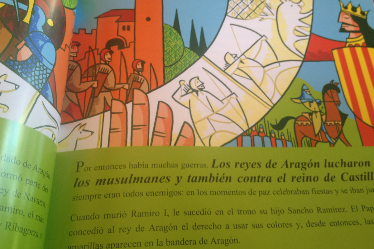 Libros sobre la Historia de Aragón para niños