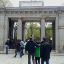 Puerta de acceso al Jardín Botánico de Madrid