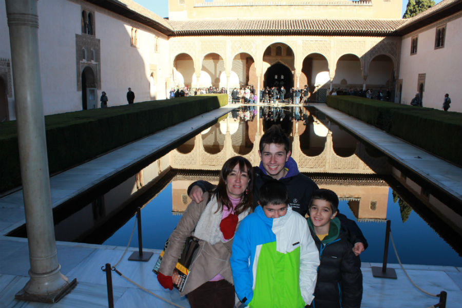 Los Palacios Nazaríes son visita obligada cuando visitas la Alhambra con los niños