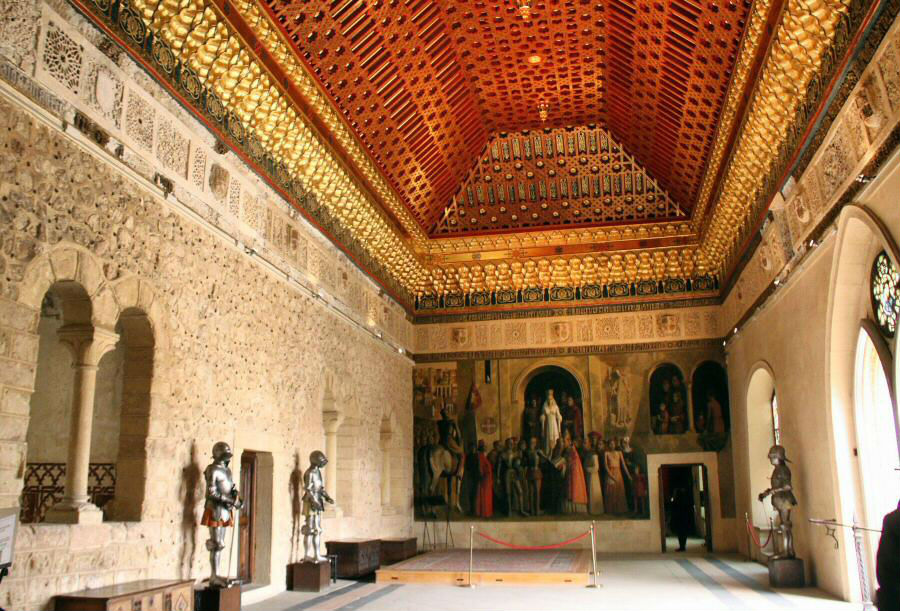 Salón del Trono del Alcázar de Segovia
