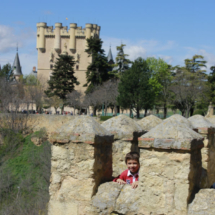 Paseo por Segovia con los niños