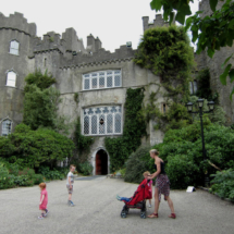 Castillo de Malahide, en Irlanda, cerca de Dublín