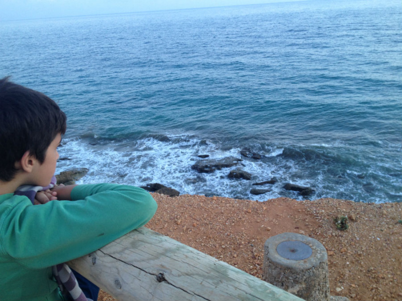 Las vistas desde el Faro de Roche son impresionantes, también para los niños