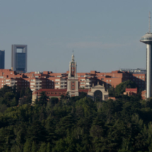 Vistas de Madrid desde el Teleférico