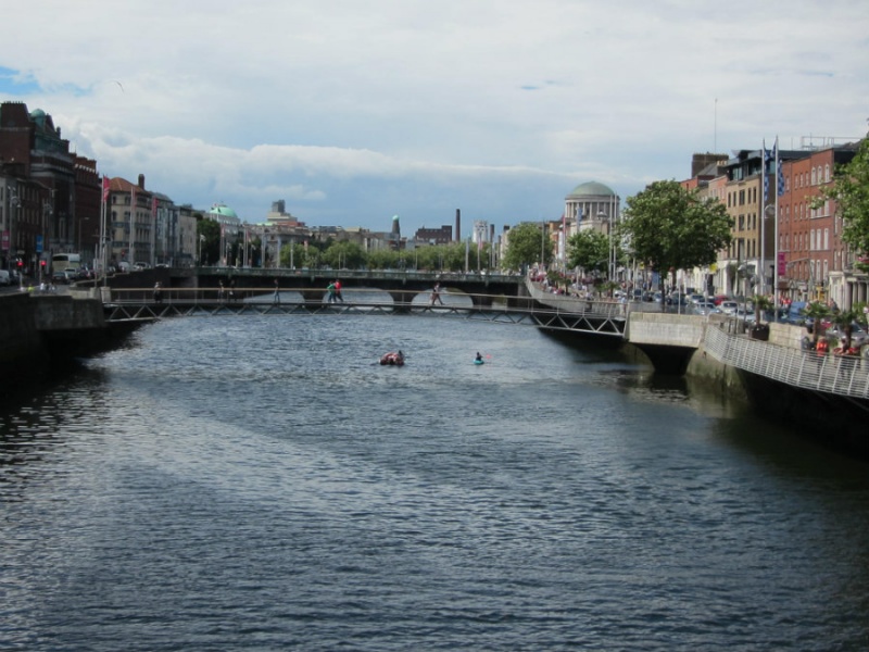 Puente del Milenio, en Dublín