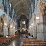 Detalle del interior de la Christ Church Cathedral de Dublín