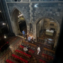 Detalle del interior de la Christ Church Cathedral de Dublín