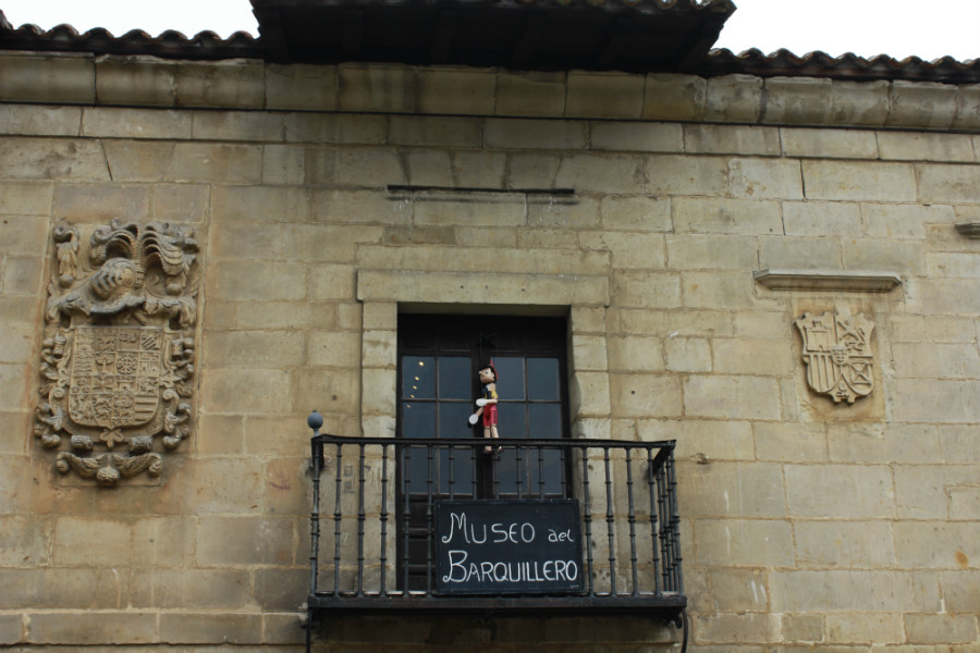 Fachada del Museo del Barquillero en Santillana del Mar