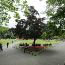 St. Stephen Green's es un gran parque en el centro de Dublín