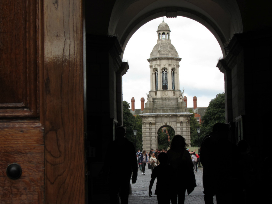 El Trinity College es la univrsidad más antigua de Irlanda