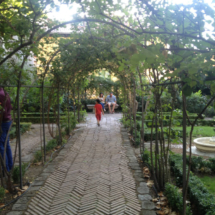 Jardín del Príncipe de Anglona, en Madrid