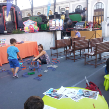 En el Museo del Ferrocarril de Madrid hay actividades y talleres para niños