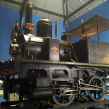 El Museo del Ferrocarril de Madrid alberga maquinaria antigua