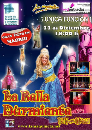 Cartel de La Bella Durmiente, un Nuevo Musical
