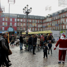 Plaza Mayor en Navidad