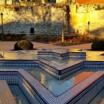 Restos de la muralla árabe de Madrid