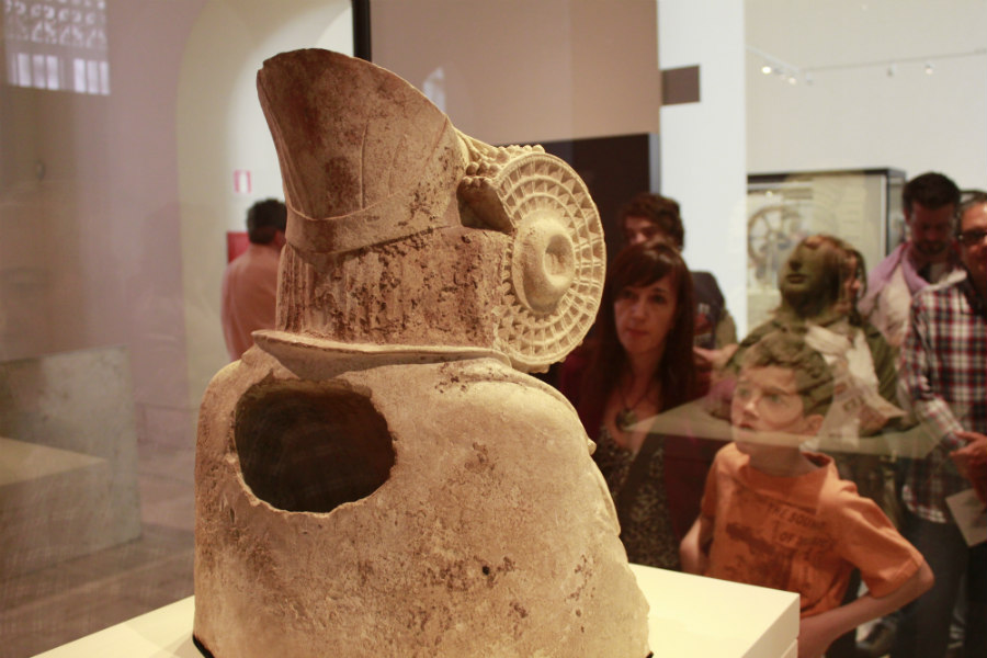 Dama de Elche en el Museo Arqueológico Nacional