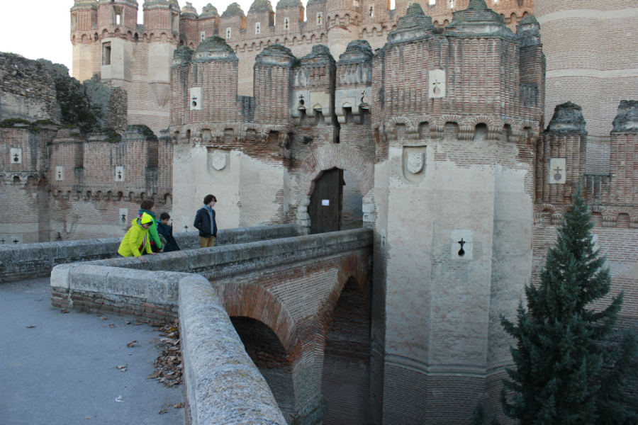 Castillo de Coca, en la provincia de Segovia