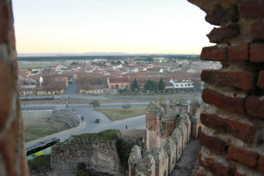 Vistas desde el Castillo de Coca, Segovia