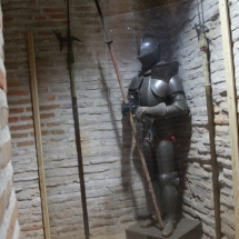 Interior del Castillo de Coca, Segovia