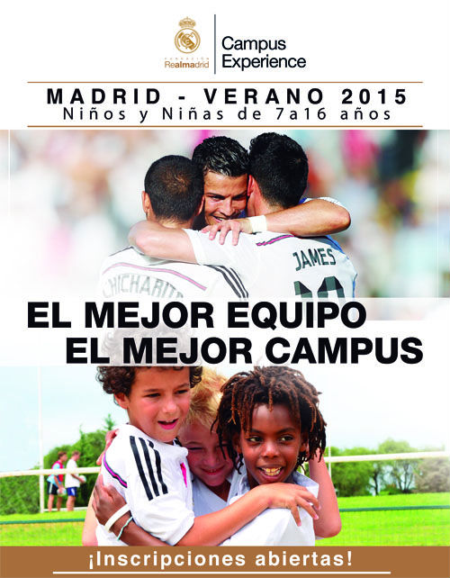 Campamentos de fútbol e inglés en el Real Madrid