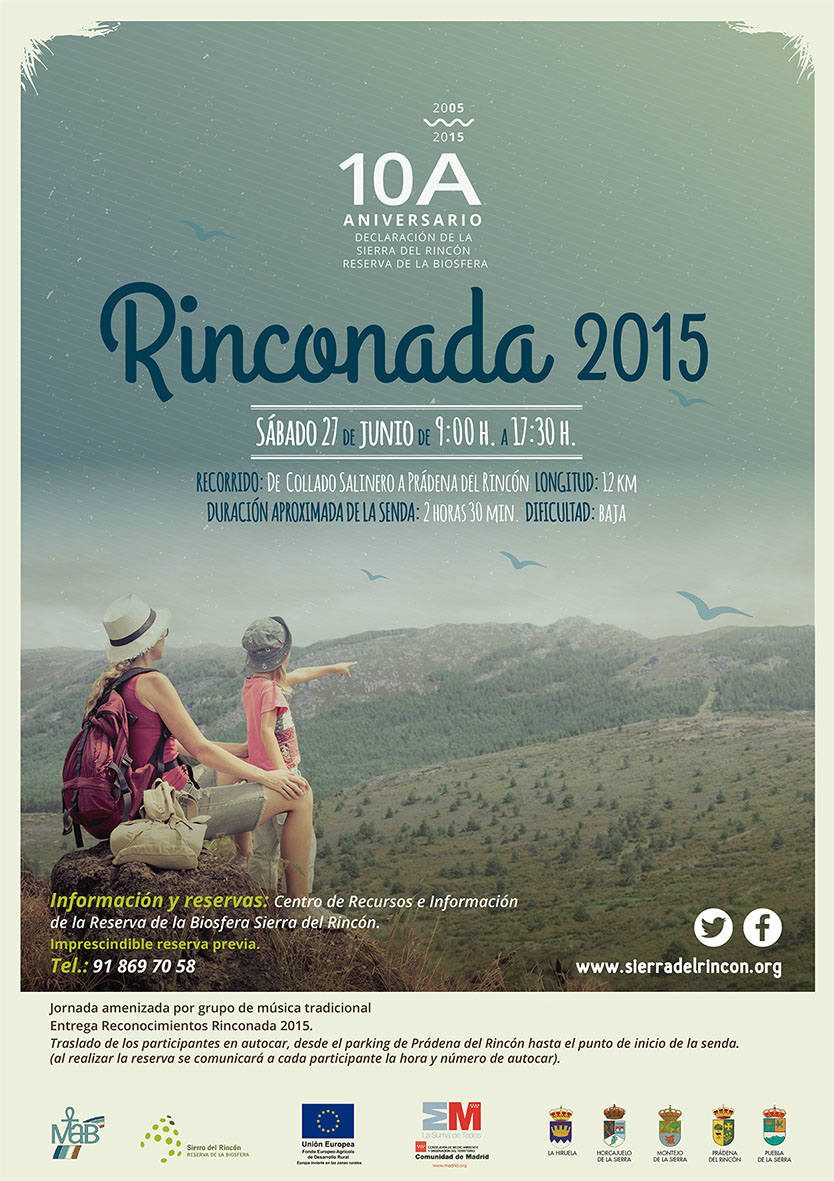 Cartel de Rinconada 2015