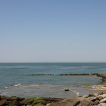 Corrales de pesca en Chipiona, costa de Cádiz