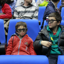 Una de las áreas de Dinópolis ofrece cine en 3D