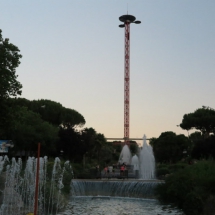 Vista del Parque de Atracciones de Madrid