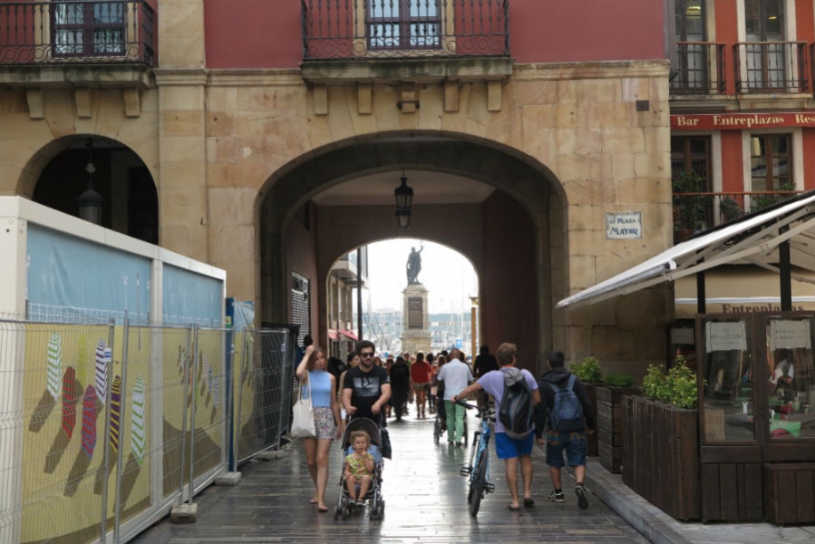 Casco antiguo de Gijón