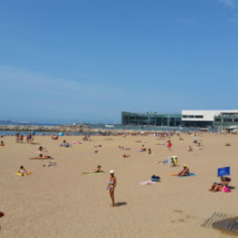 Playa de Poniente de Gijón