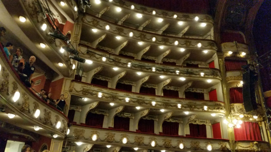 Interior del Teatro Calderón de Madrid
