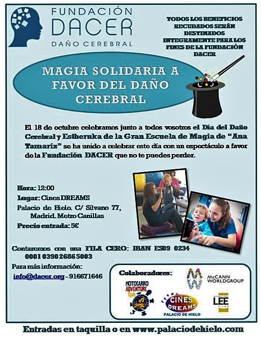 Magia Solidaria a favor de la Fundación DACER