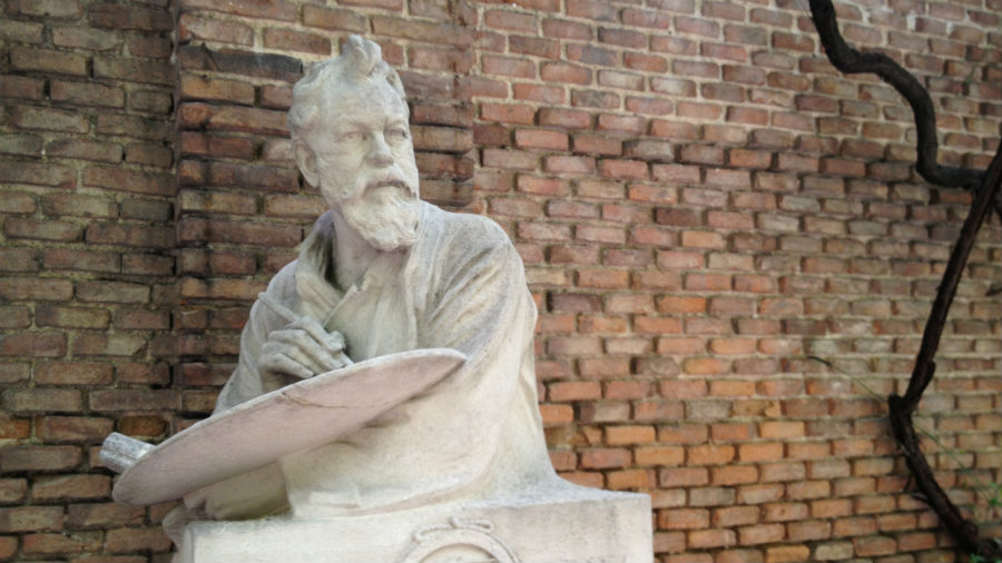 Casa Museo de Sorolla en Madrid: busto de Joaquín Sorolla