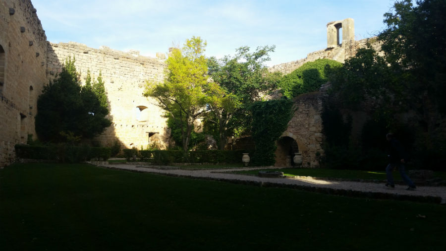 Interior del Castillo de Pedraza