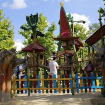 Parque infantil de Faunia.