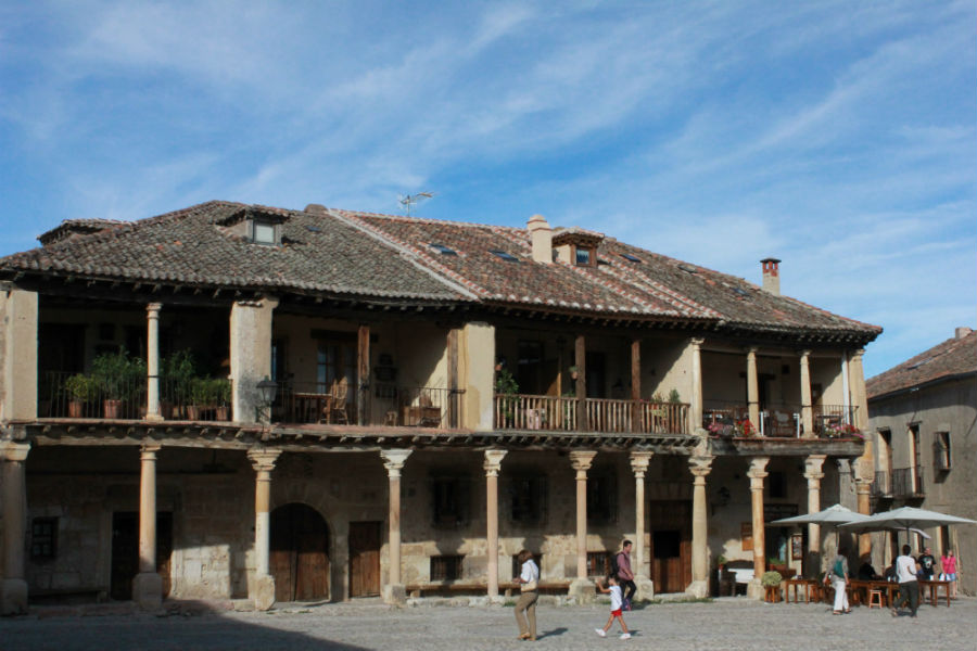Plaza Mayor de Pedraza