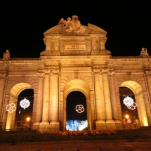 Detalle de la Puerta de Alcalá