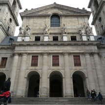 Fachada principal del Monasterio de El Escorial