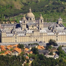 Vista aérea del Monasterio de El Escorial