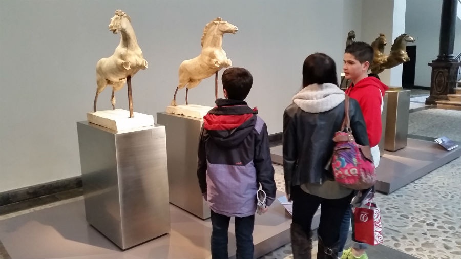 Visita en familia al Museo Gargallo